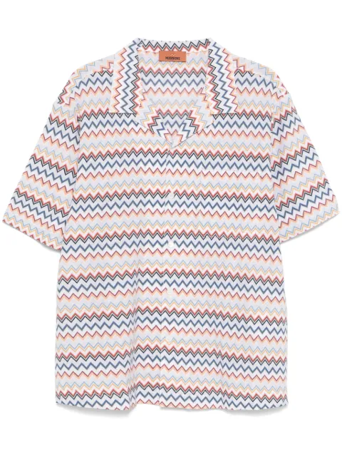 Missoni zigzag-woven shirt 