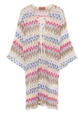 Missoni Zigzag cover-up - White