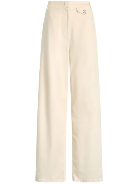 LIU JO pressed-crease trousers 