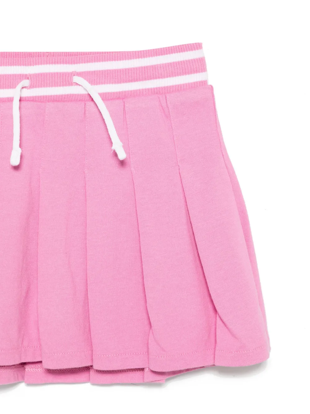 POLO RALPH LAUREN KIDS Katoenen skorts met trekkoord Roze