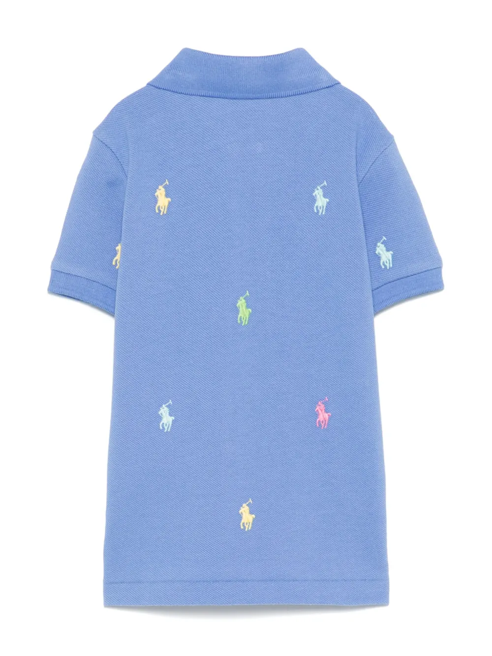 POLO RALPH LAUREN KIDS Poloshirt met print - Blauw