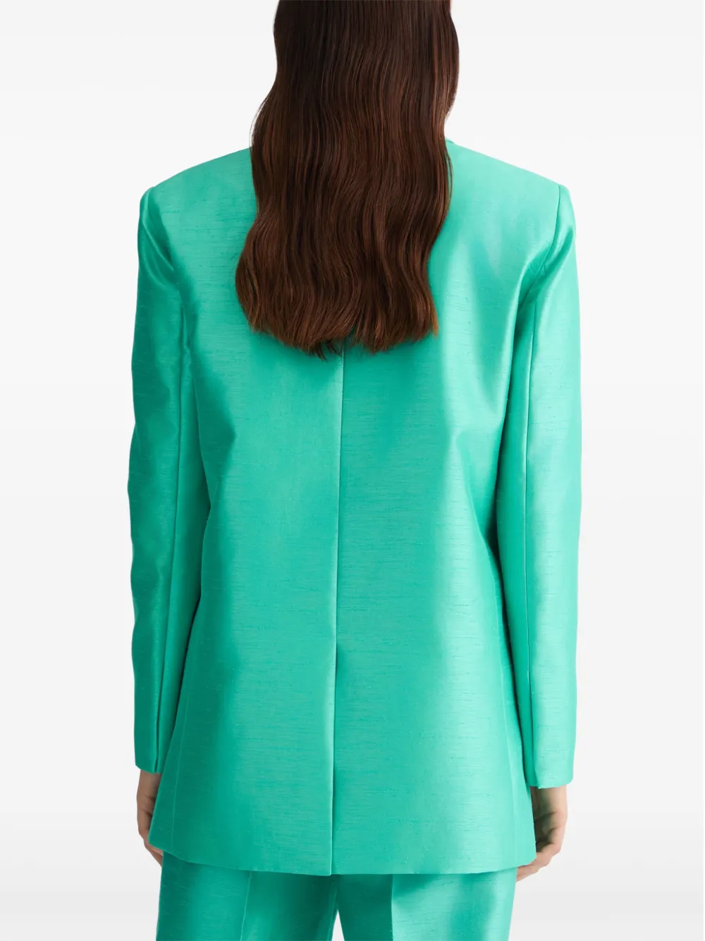 LIU JO Shantung blazer Groen