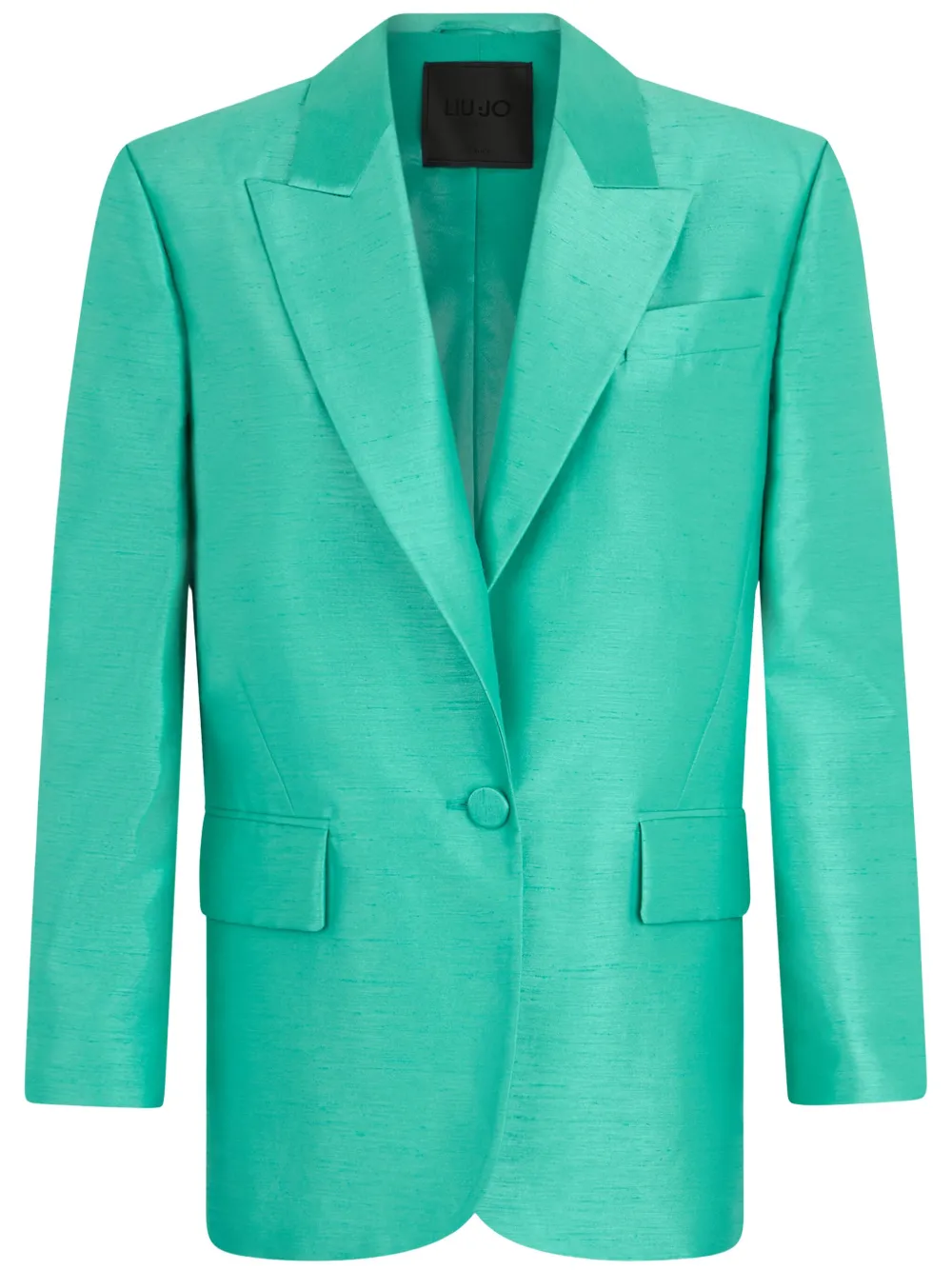 LIU JO Shantung blazer Groen