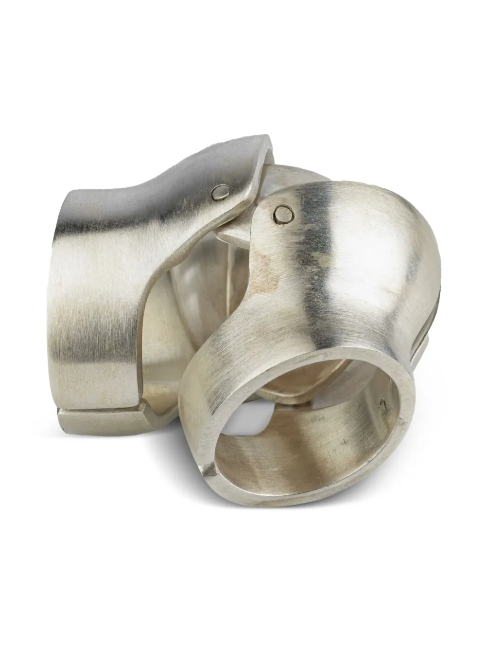 PARTS OF FOUR X FANGOPHILIA STERLING SILVER JOINT CREVICE RING 