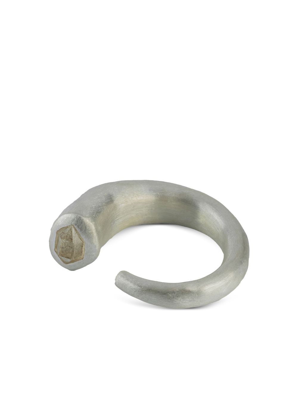 Parts of Four sterling silver Horn ring - Zilver