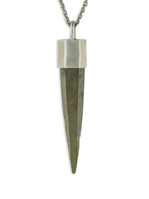 Parts of Four collier Talisman en argent sterling à pendentif en quartz