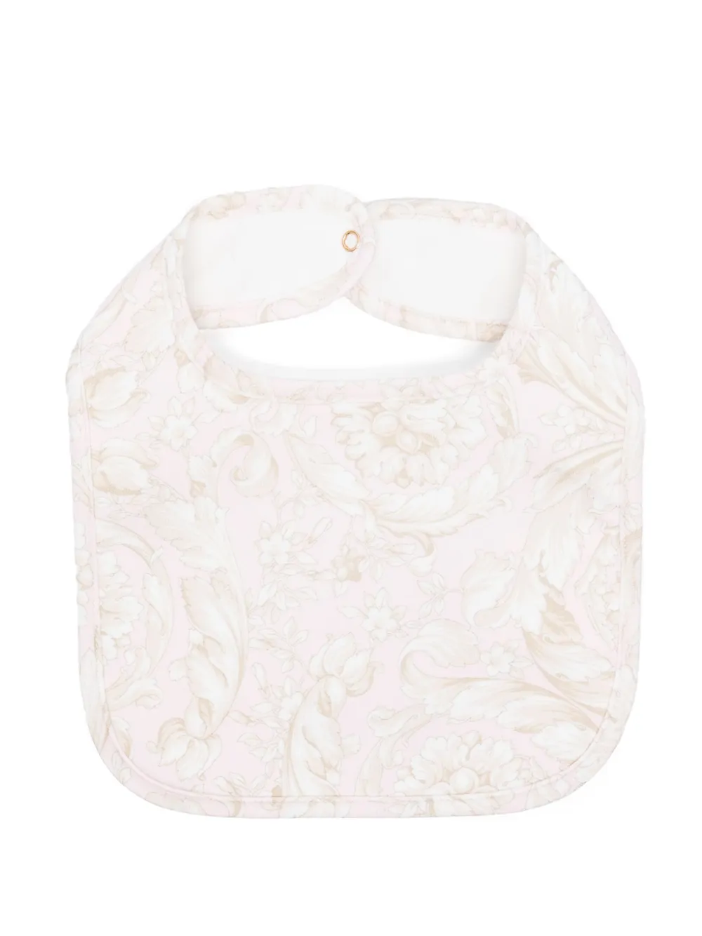 Versace Kids Babador com estampa barroca | Rosa | Image 1