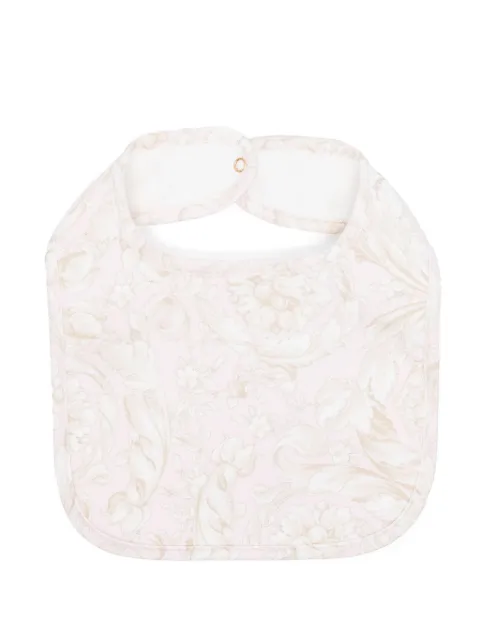 Versace Kids Lätzchen mit Barocco-Print