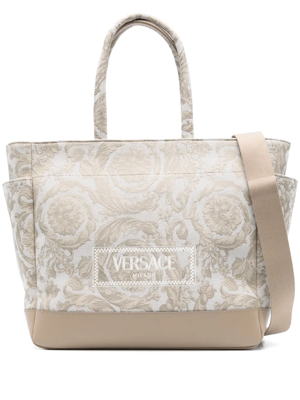 Image 1 of Versace Kids Bolsa maternidade com padronagem Barocco