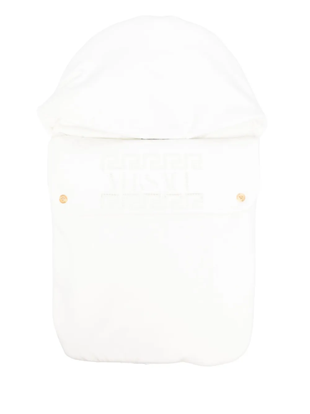 Versace Kids Slaapzak met geborduurd logo Wit