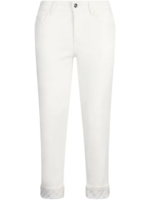 Pantalon court à coupe droite - LIU JO - Modalova