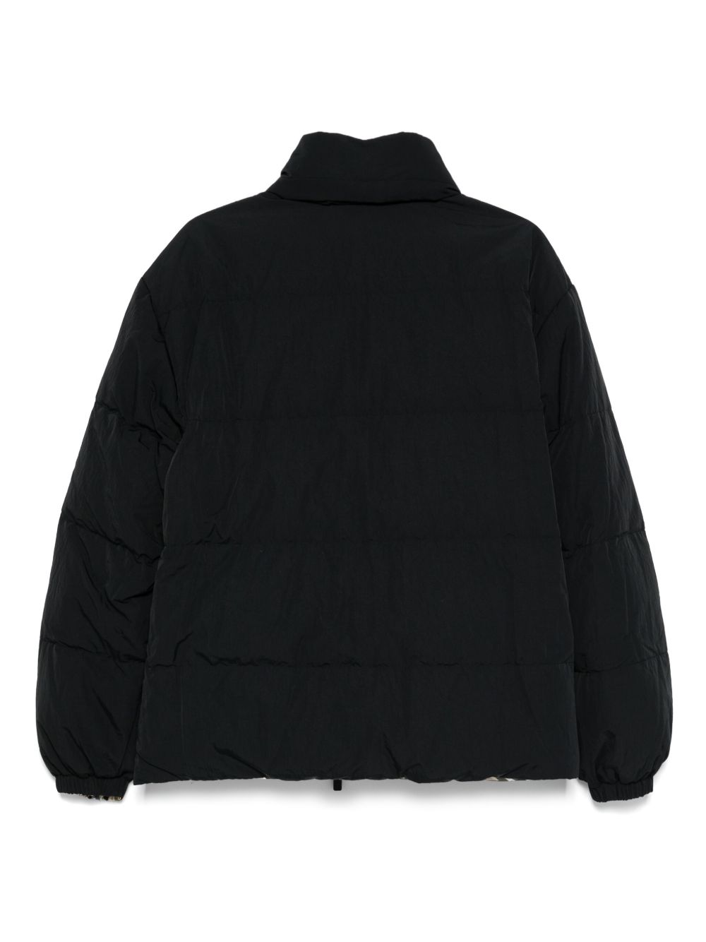 Burberry reversible puffer jacket - Zwart