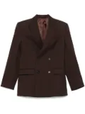 WARDROBE.NYC double-breasted blazer - Brown