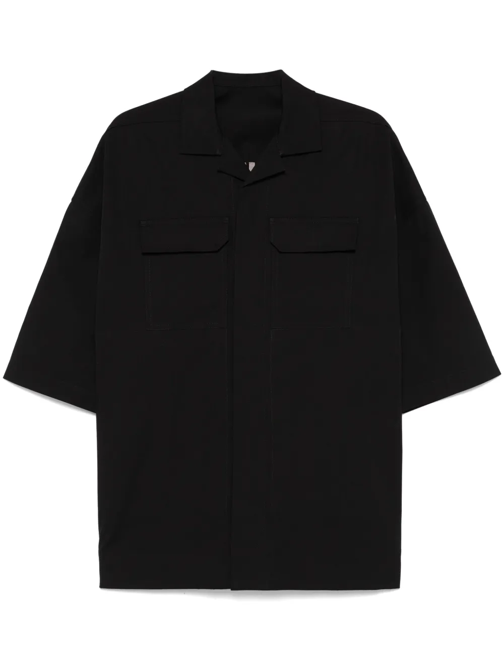 Rick Owens camisa Tommy | negro | Image 1