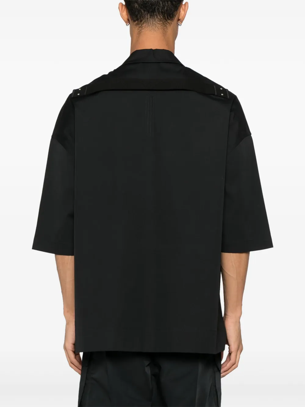 Rick Owens Tommy overhemd Zwart