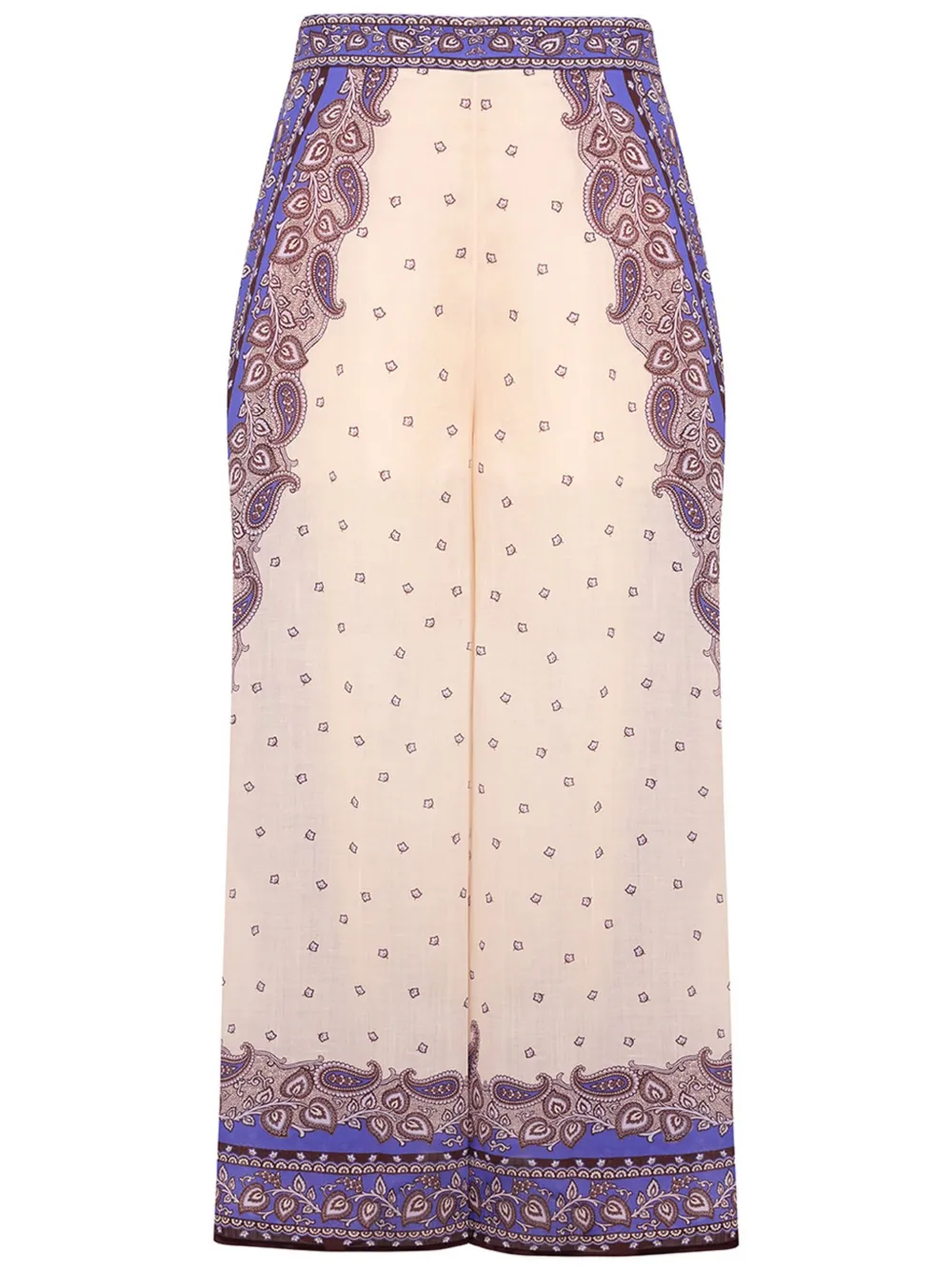 Shop Zimmermann Maxine Trousers In Neutrals