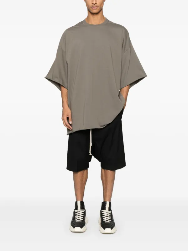 関税込 RICK OWENS トミー  Tシャツ Rick Owens Tommy T-shirt | Grey | FARFETCH