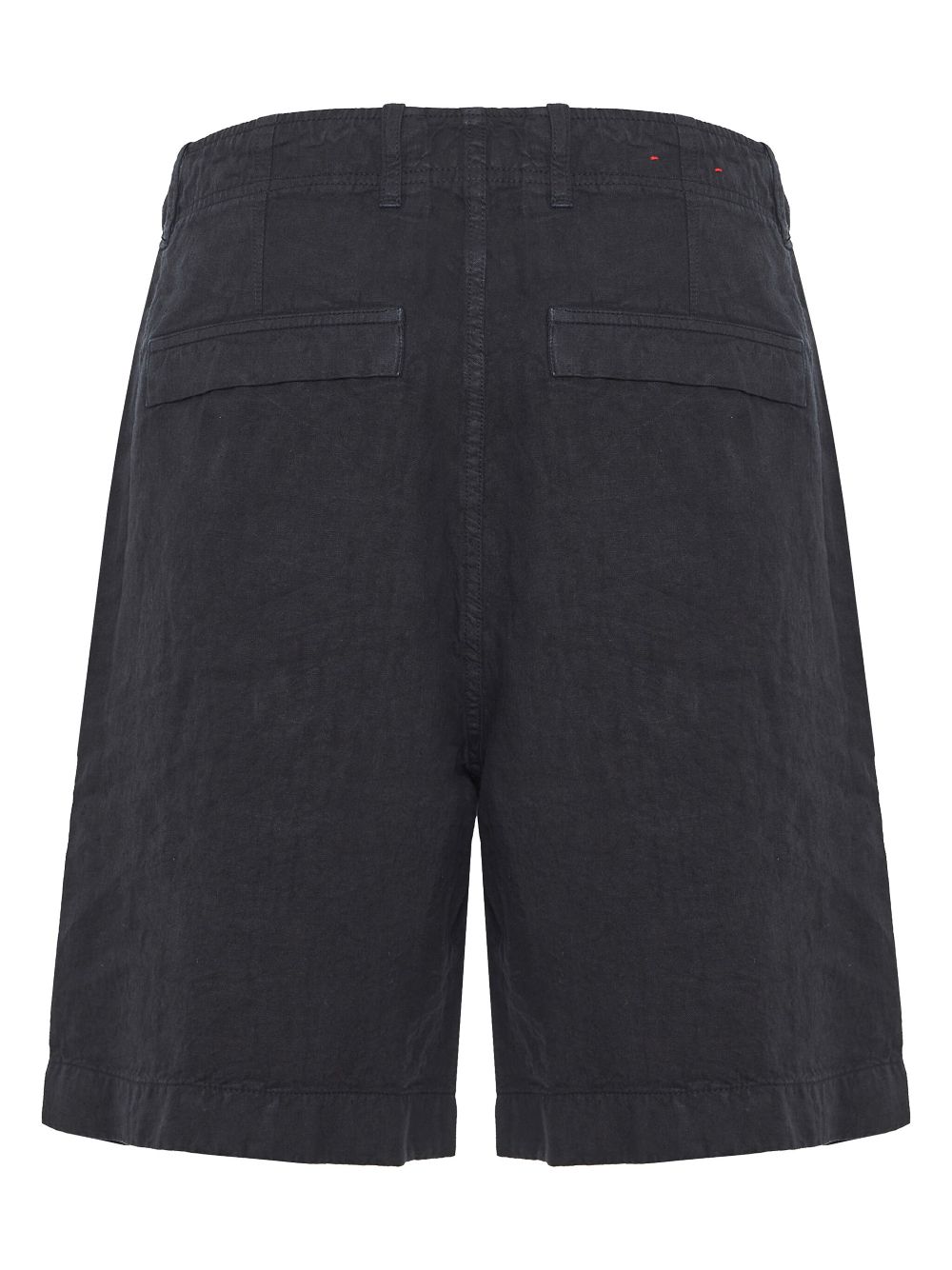 Eleventy pocketed linen shorts - Blauw