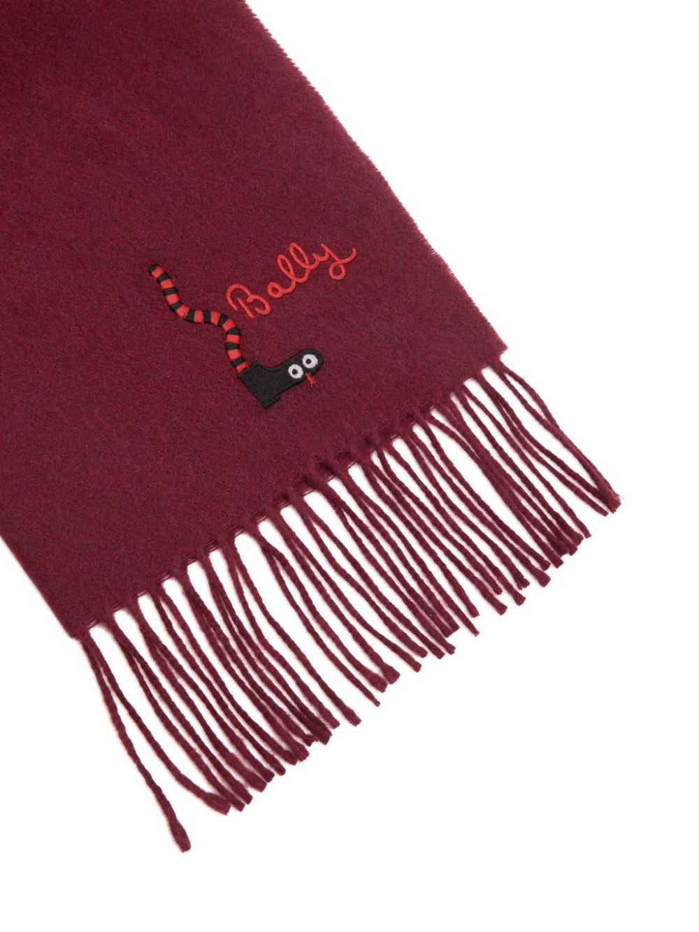 Bally wool scarf - Rood