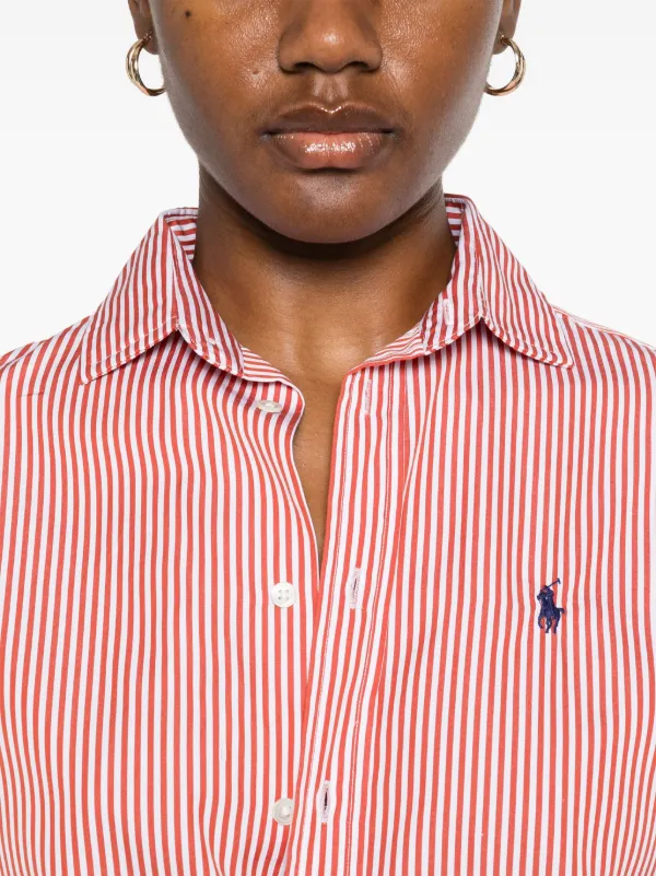 Polo Ralph Lauren Striped Shirt | Red | FARFETCH