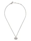 BAPY BY *A BATHING APE® logo-charm necklace - Silver