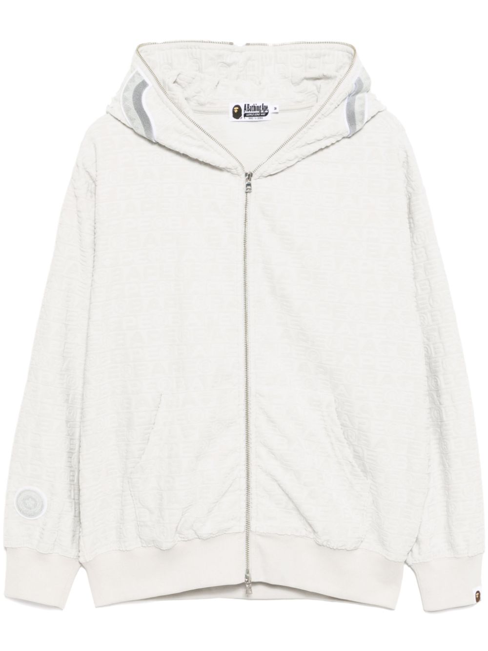 A BATHING APE® monogram jacket - Grey