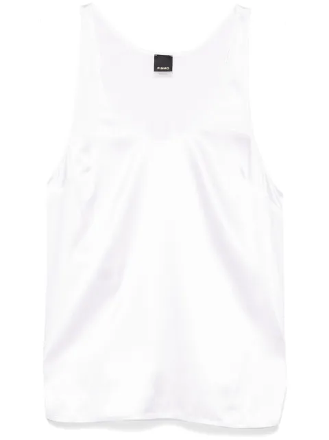 PINKO satin tank top