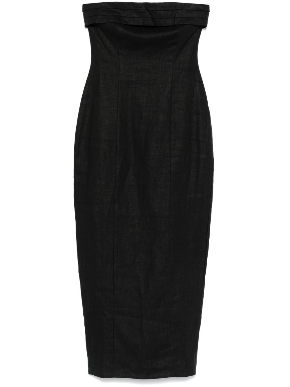 Faithfull the Brand Fleuri midi dress – Black