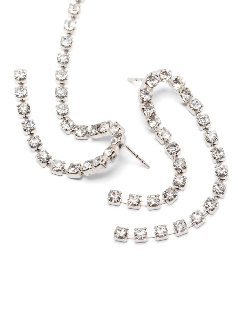 FORTE FORTE CRYSTAL-EMBELLISHED EARRINGS