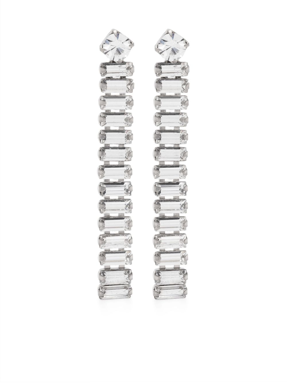 Forte Forte crystal earrings - Silver