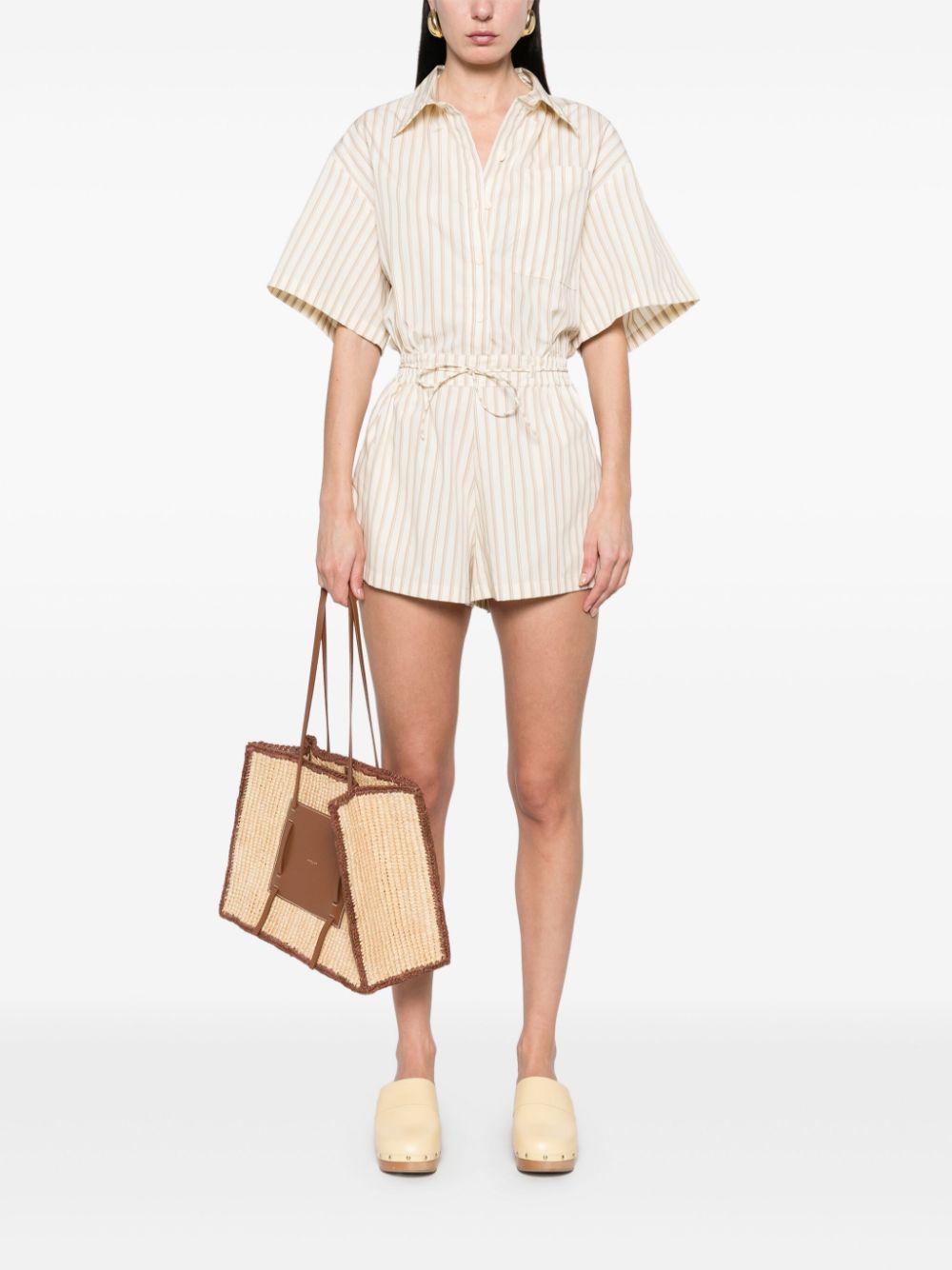 Faithfull the Brand Faia playsuit - Beige