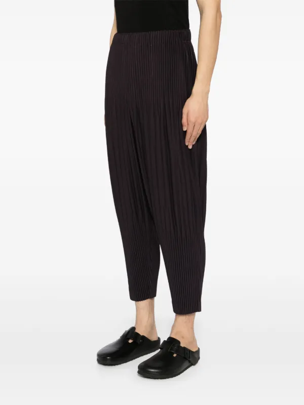 Homme Plissé Issey Miyake RB Pants | Purple | FARFETCH SG