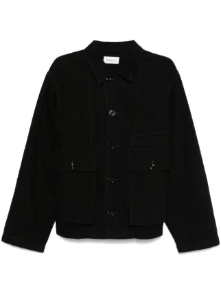 LEMAIRE デニムジャケット | ブラック | FARFETCH JP