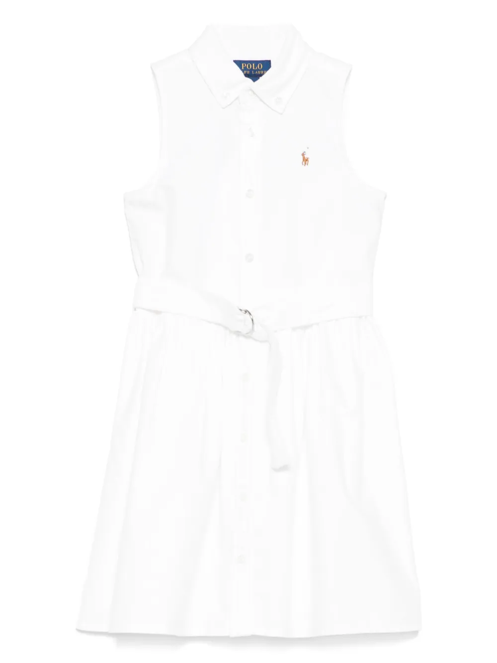 POLO RALPH LAUREN KIDS Polojurk met borduurwerk Wit