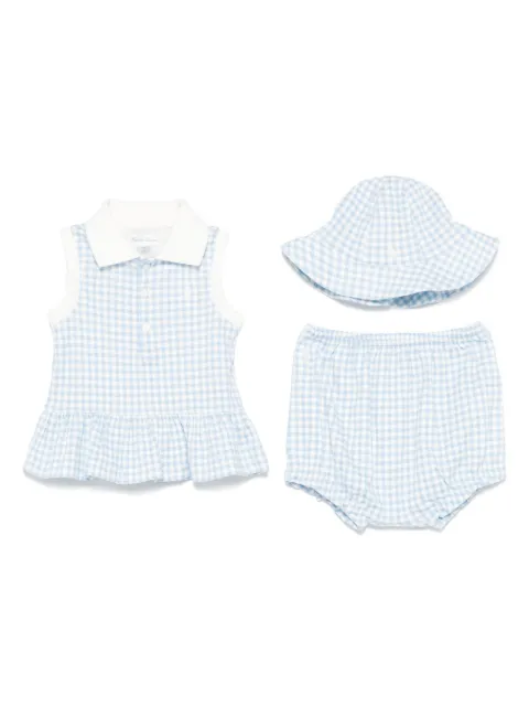 POLO RALPH LAUREN KIDS cotton dress set 
