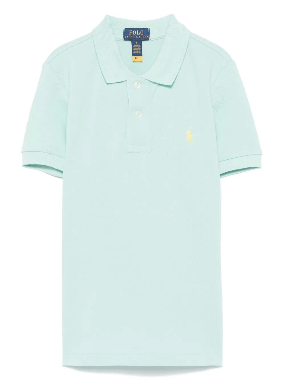 POLO RALPH LAUREN KIDS Poloshirt met borduurwerk Blauw