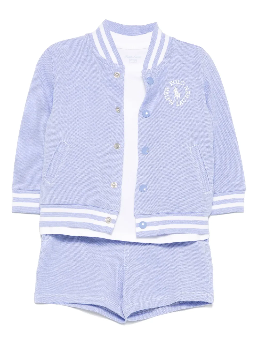 POLO RALPH LAUREN KIDS Top en shorts Blauw