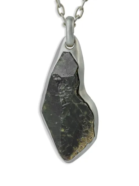 Parts of Four sterling silver Halos quartz necklace 