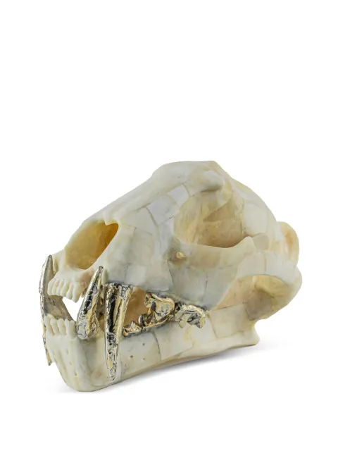 Parts of Four decoración Leopard Skull