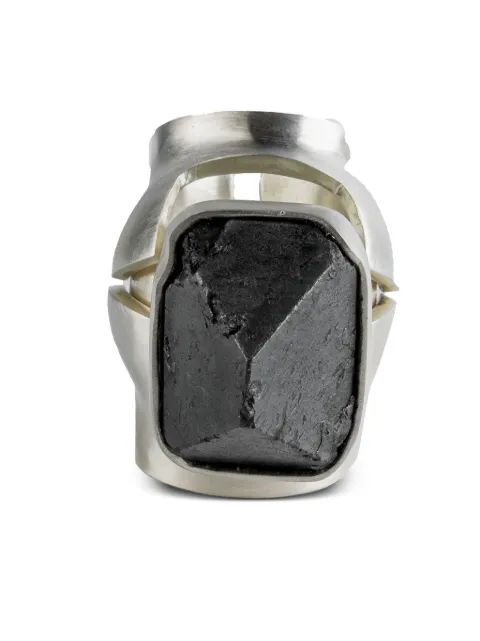 Parts of Four anillo Joint Crevice en plata de ley de Parts of Four x Fangophilia