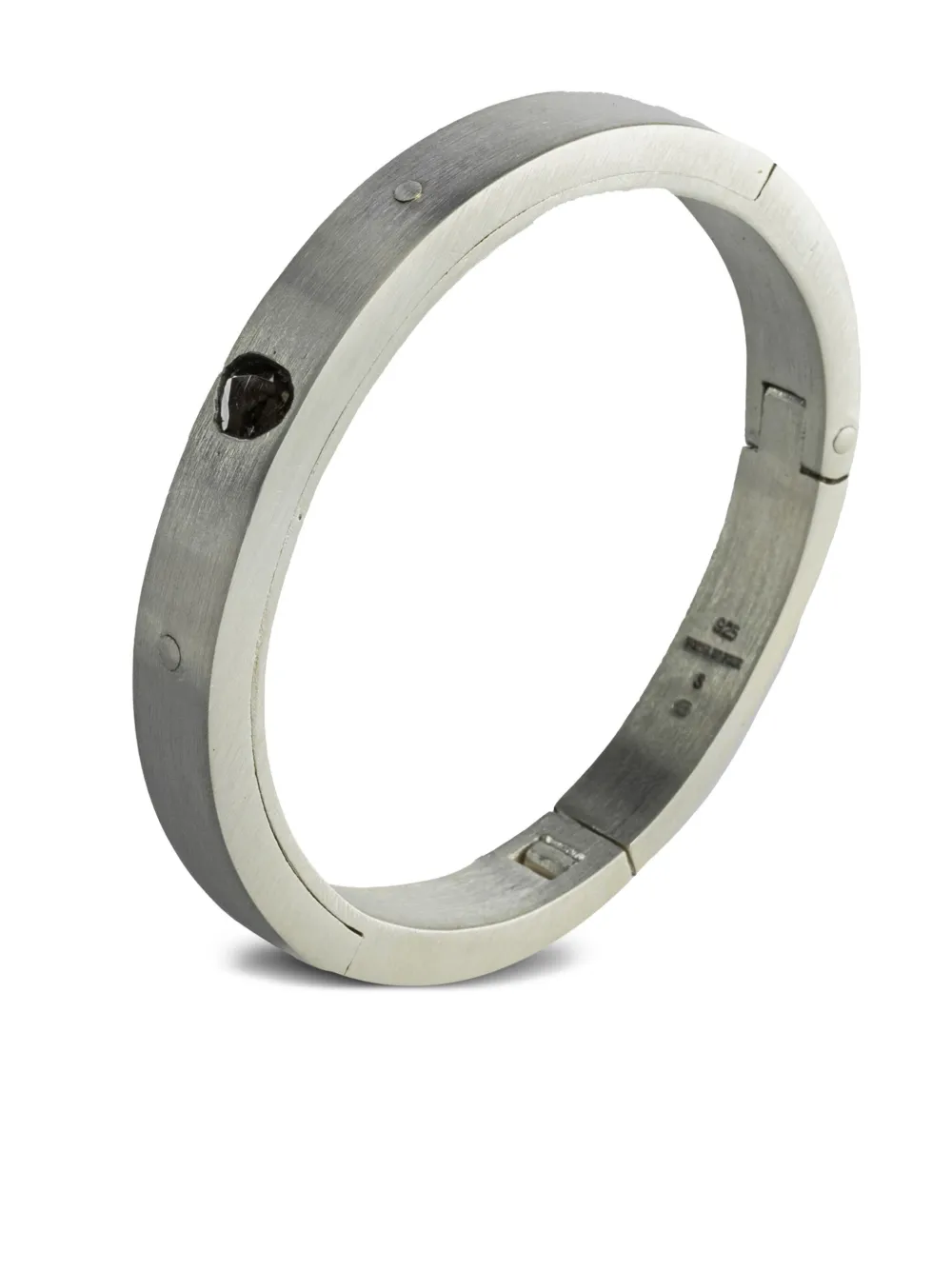 PARTS OF FOUR STERLING SILVER SISTEMA DIAMOND BRACELET
