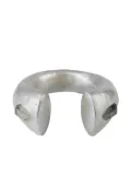 Parts of Four silver-plated Monster Druid quartz bracelet