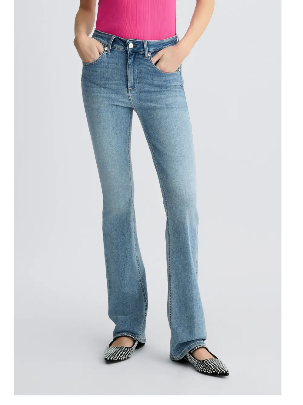 LIU JO Bootcut jeans Blauw
