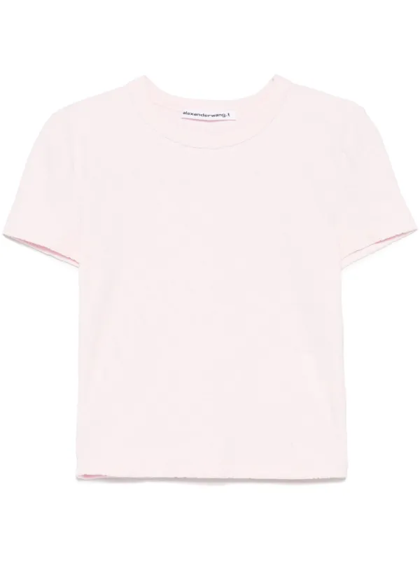 【ALEXANDER WANG】Jacquard logo t-shirt /ロゴ Tシャツ 27574734_57391836_600.jpg