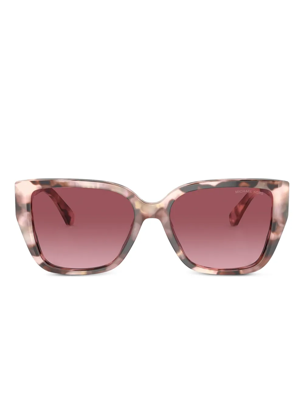 Michael Kors Sonnenbrille mit geometrischem Gestell - Rosa