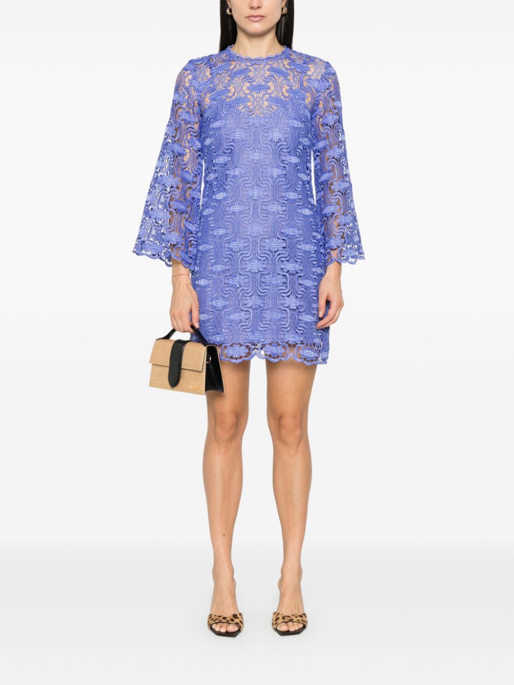 ZIMMERMANN Maxine Lace mini dress - Paars