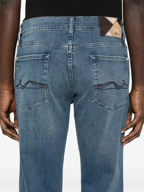 For All Mankind Slimmy Jeans Blue FARFETCH IN