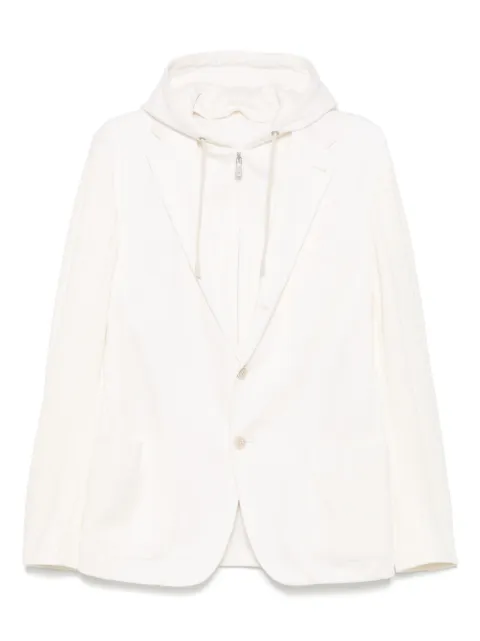 Eleventy removable-bib blazer