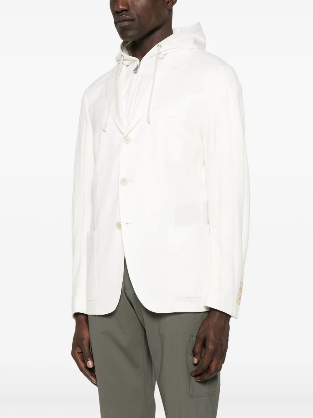 Shop Eleventy Removable-bib Blazer