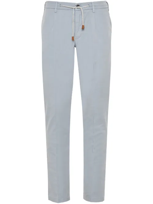 Pantalon droit à lien de resserrage - Eleventy - Modalova